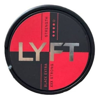 LYFT BLACK EXTRA XXX-STRONG STRENGTH LYFT BLACK EXTRA XXX-STRONG STRENGTH